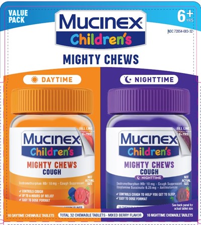Label (Mucinex Childrens Might Chew Kit Label 1)